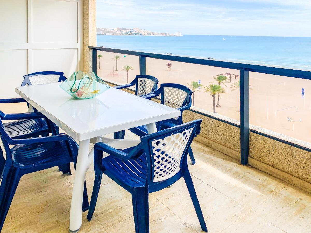 Espacio 8 - Primera Linea De Playa Cullera Buitenkant foto