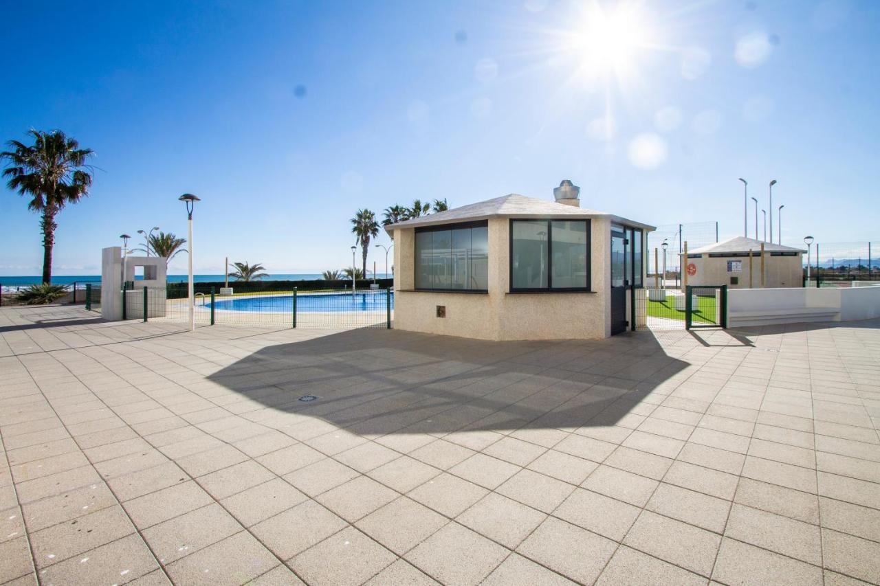 Espacio 8 - Primera Linea De Playa Cullera Buitenkant foto