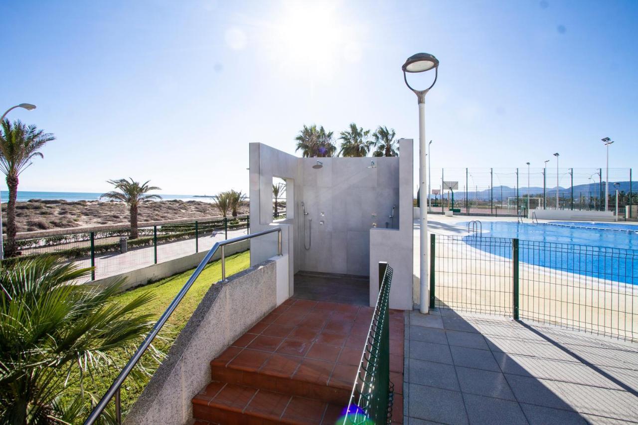 Espacio 8 - Primera Linea De Playa Cullera Buitenkant foto